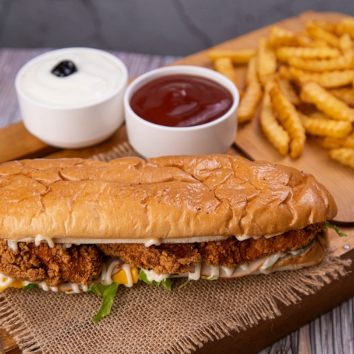 Chicken Lemon Combo (Fries+ 1 Ketchup+ 1Mayonnaise)16.00AED