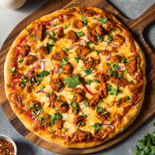 Chicken Tikka Pizza 9”35.00AED