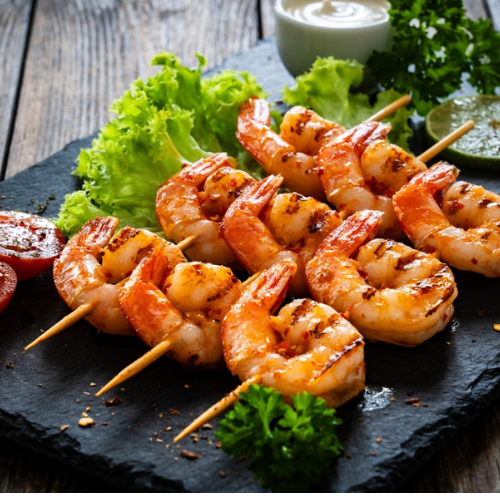 Grilled Prawns (12 pcs)80.00AED