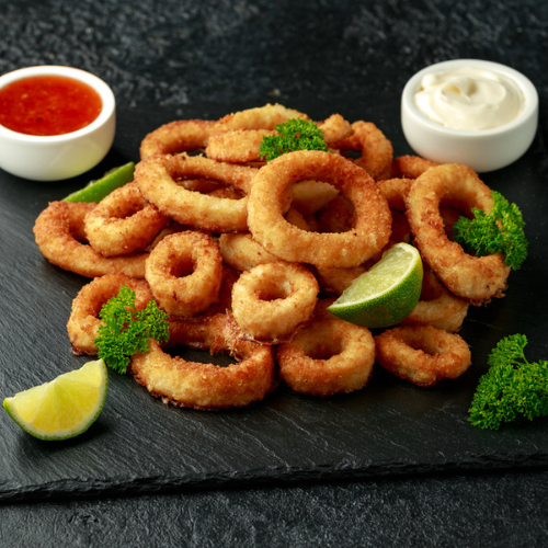 Calamari Rings (10 Rings) 45.00AED