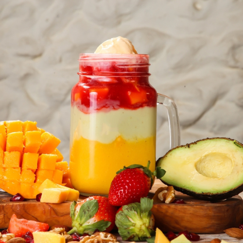 Maharjan (Avocado+Mango+Strawberry Scoop) 18.00AED