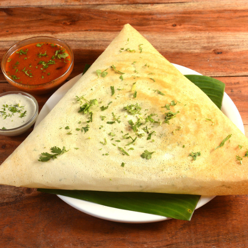 Masala Dosa(1)+Vada(1) 14.00AED