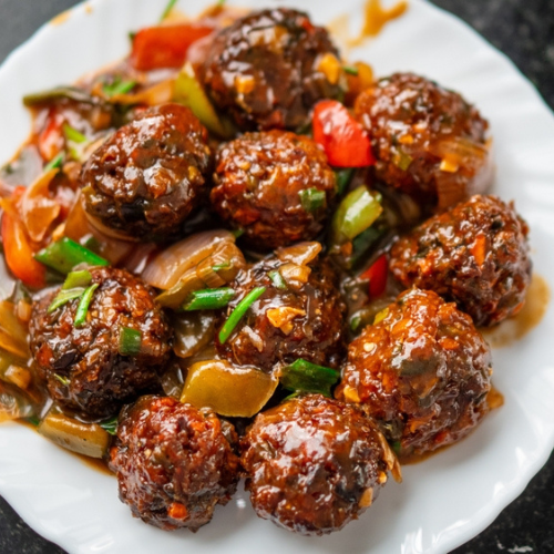 Vegetable Manchurian18.00AED