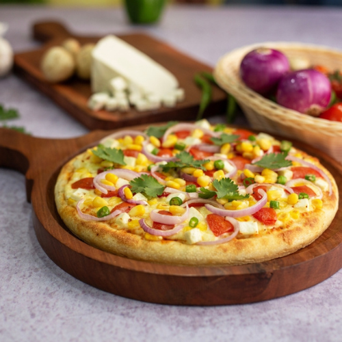 Veg Pizza 9”25.00AED